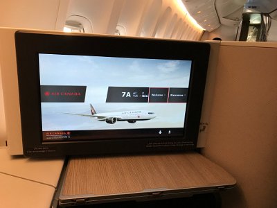 Leaving Vancouver bound for Hong Kong